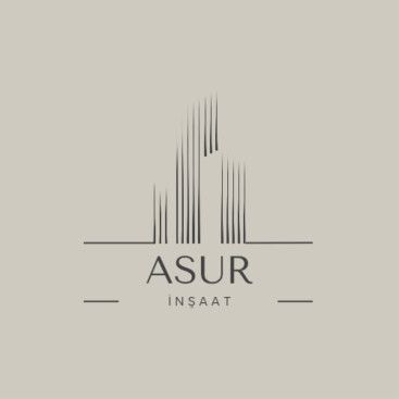 ASUR İNŞAAT İÇİN LOGO TASARIM yarışmasına tasarımcı Berat Öztürk tarafından sunulan  tasarım 
