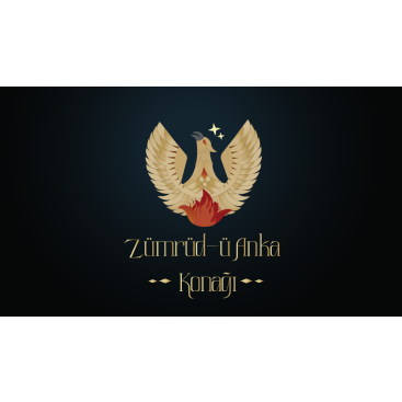 Zümrüd-ü Anka Konağı Logo Çalışması yarışmasına tasarımcı izdüsümü tarafından sunulan  tasarım 