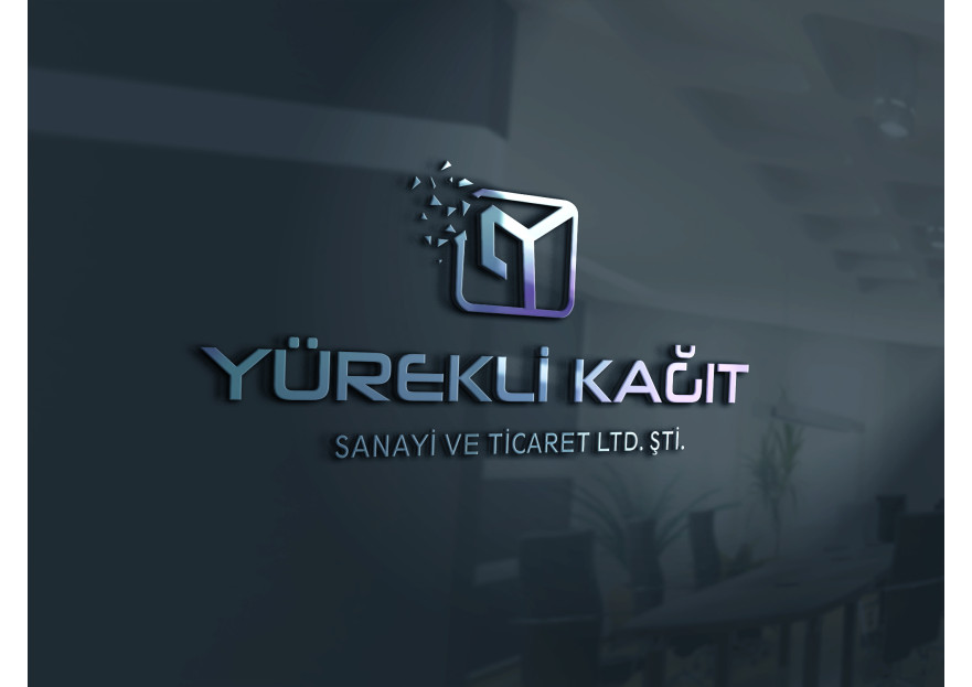 Yürekli Kağıt Yeni Logosunu Arıyor. yarışmasına tasarımcı ELORA DESIGN tarafından sunulan  tasarım 