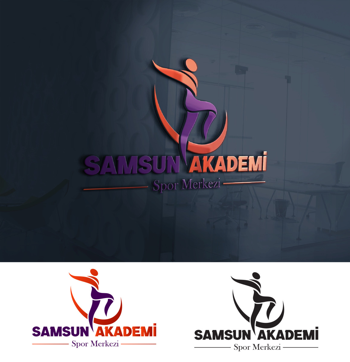 Tasarlayan KPT10-Samsun Akademi markasını oluşturmak 