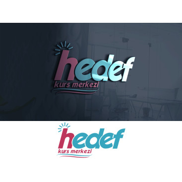 Hedef özel öğretim kurs merkezi yarışmasına tasarımcı mertucr tarafından sunulan  tasarım 