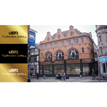 İngiltere'de Türk Restoranı -Tabela Logo yarışmasına tasarımcı Art Creative tarafından sunulan  tasarım 