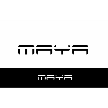 MAYA yazı karakteri ile bir inşaat proje yarışmasına tasarımcı ErcanH tarafından sunulan  tasarım 