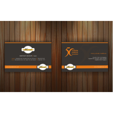 Kartvizit Tasarımı yarışmasına tasarımcı MuharremK tarafından sunulan  tasarım 