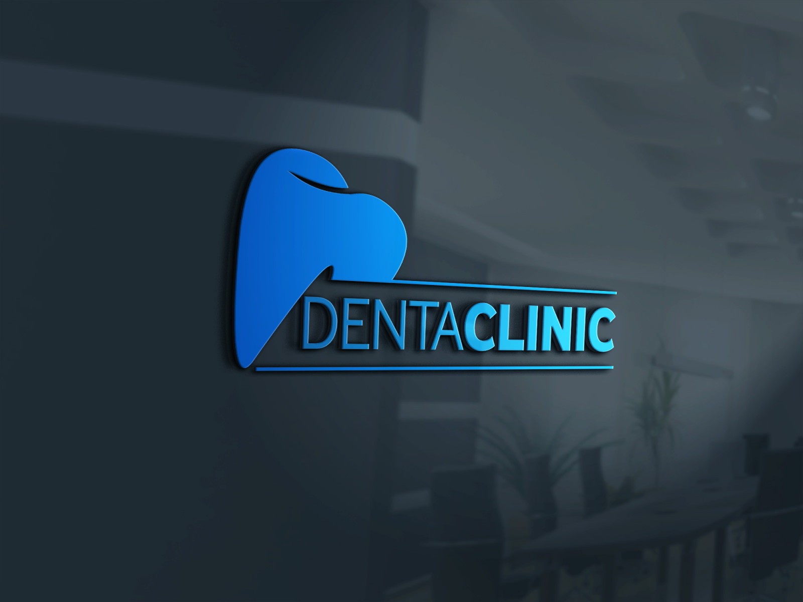 Tasarlayan RΛPİDO-Diş kliniği logo tasarımı