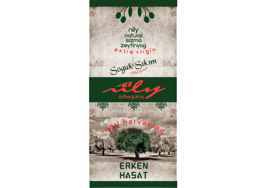 Zeytin & zeytinyağı ambalaj dizaynı yarışmasına tasarımcı GhostSpy tarafından sunulan  tasarım 