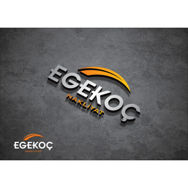 Egekoç Nakliyat Vinç Forklift için logo  yarışmasına tasarımcı byaytac tarafından sunulan  tasarım 