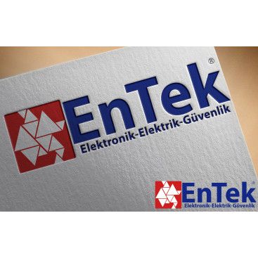 elektironik firma logosu yarışmasına tasarımcı enesguldali tarafından sunulan  tasarım 