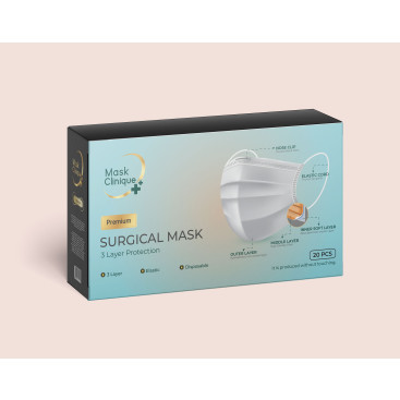 Premium Maske Kutu Dizaynı yarışmasına tasarımcı md tasarım tarafından sunulan  tasarım