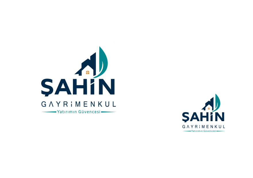Şahin Gayrimenkul Logo + Kurumsal Kimlik yarışmasına tasarımcı izdüsümü tarafından sunulan  tasarım 