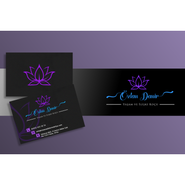 YAŞAM VE İLİŞKİ KOÇLUĞU LOGO & KARTVİZİT yarışmasına tasarımcı hcetinel tarafından sunulan  tasarım