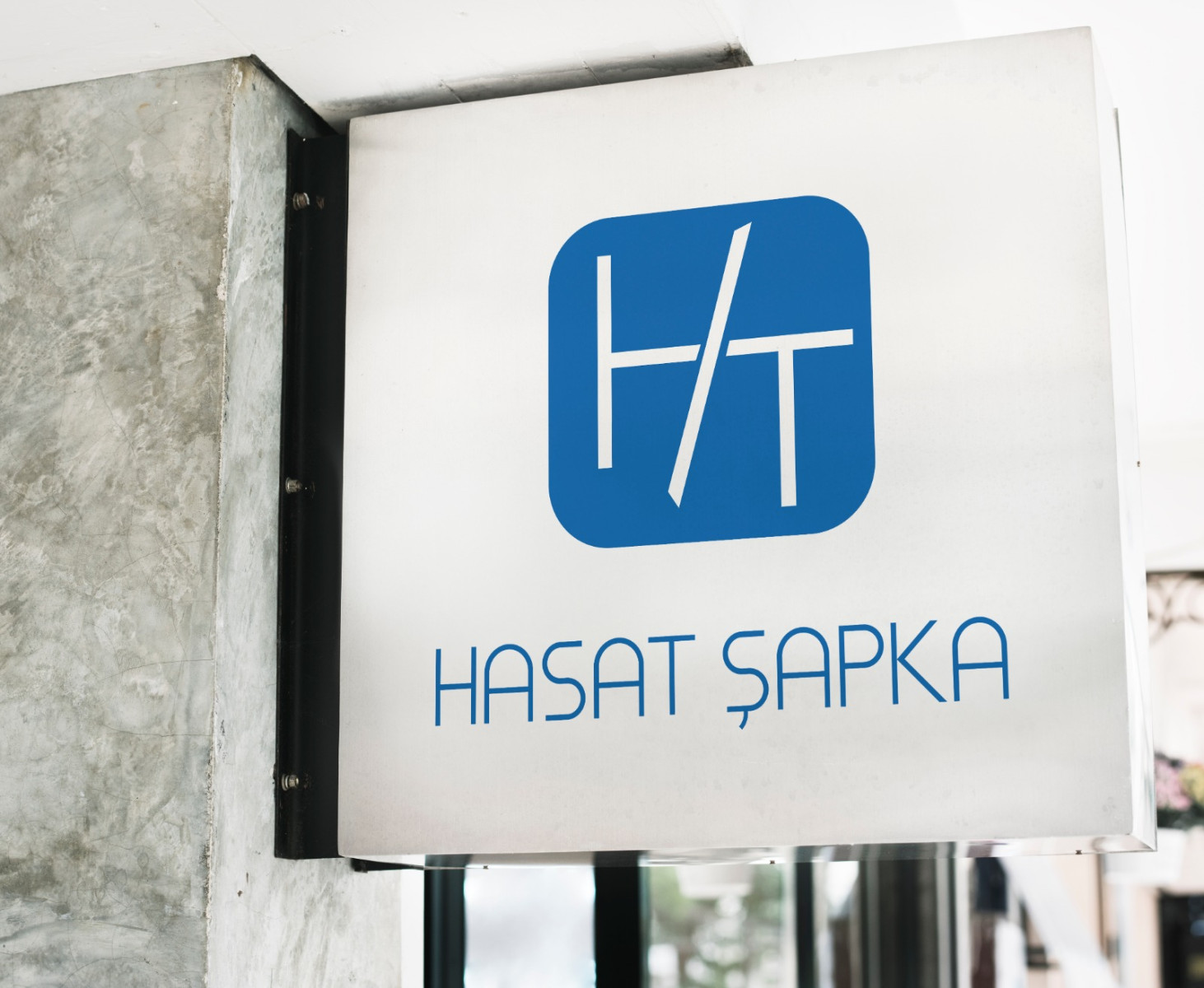 Tasarlayan sevinc atölyesi-Ht Hasat Şapka Logo çalışması