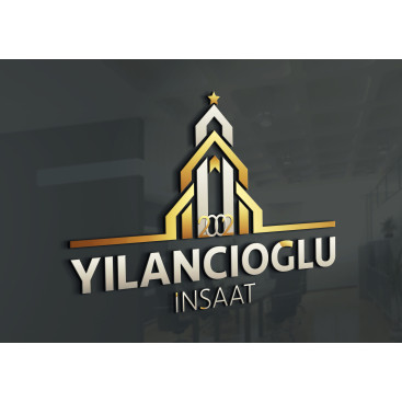 İnşaat Firması İçin Logo yarışmasına tasarımcı esra.theboss tarafından sunulan  tasarım 