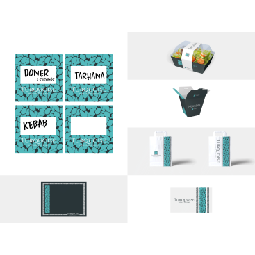 lux turk restoranti icin pacetleme ambaj yarışmasına tasarımcı yuzseksendokuz tarafından sunulan  tasarım 