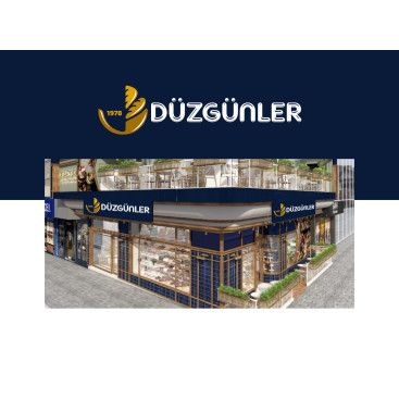 Yeni açılacak unlu mamüller-pastane-cafe yarışmasına tasarımcı grafikodam tarafından sunulan  tasarım 