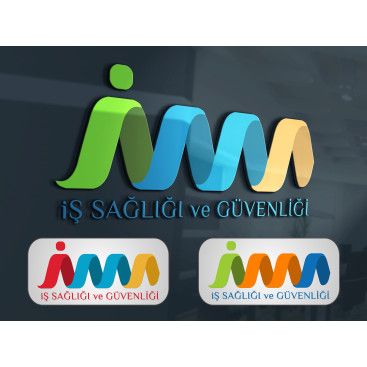 İş Sağlığı Ve Güvenliği  logosu yarışmasına tasarımcı fuzuli tarafından sunulan  tasarım 