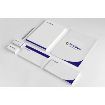 Mavipark-Logo, Amblem ve Kurumsal Kimlik yarışmasına tasarımcı Designe® tarafından sunulan  tasarım 