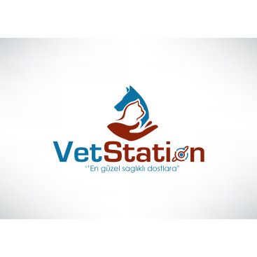 VET STATION VETERİNER KLİNİĞİ   LOGO  yarışmasına tasarımcı ozlem45 tarafından sunulan  tasarım 