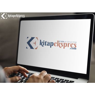 kitapekspres YENİ LOGO VE SLOGAN ARIYOR yarışmasına tasarımcı gokhandesignr tarafından sunulan  tasarım 