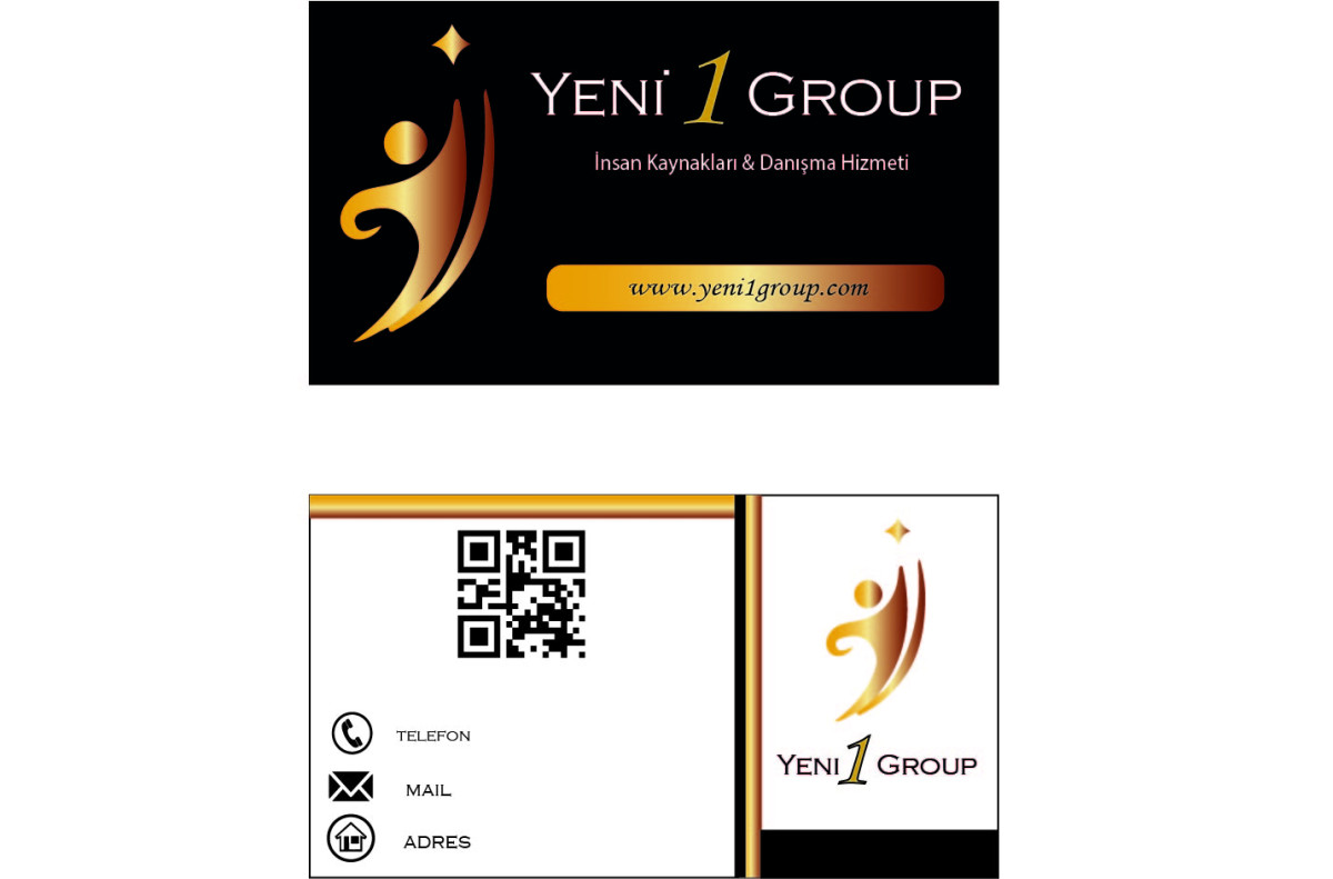 Tasarlayan OzgeTasarım-İnsan kaynakları için logo ve kartvizit 