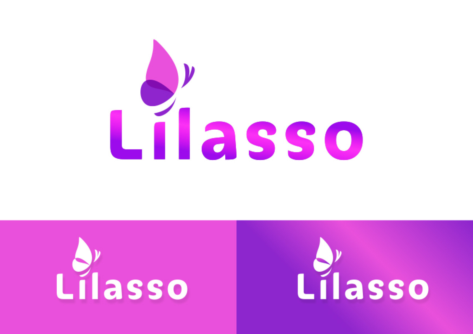 Tasarlayan fatihyilmaz-''LİLASSO'' MARKASI İÇİN LOGO-KARTVİZİT