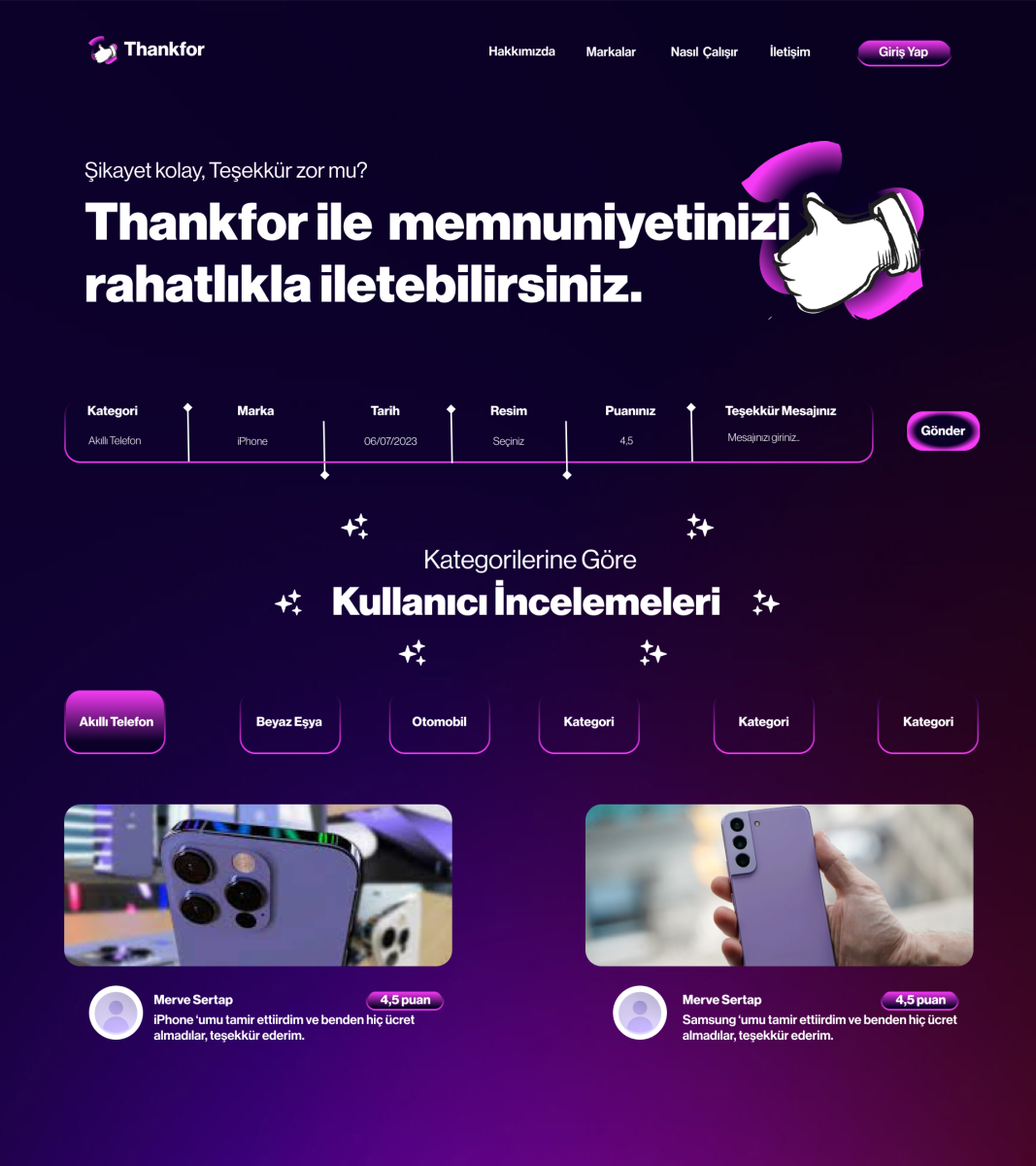 Tasarlayan 333352-TEŞEKKÜR EDERİM