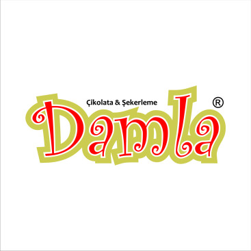 DAMLA Çikolata ve Şekerleme logo tasarım yarışmasına tasarımcı Omer_KILINC tarafından sunulan  tasarım 