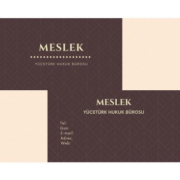 avukatlık ofisine logo ve kart tasarlama yarışmasına tasarımcı yusufkizgin tarafından sunulan  tasarım 