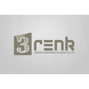 3 RENK MİMARLIK LOGO TASARIMI yarışmasına tasarımcı Rapsodi tarafından sunulan  tasarım 