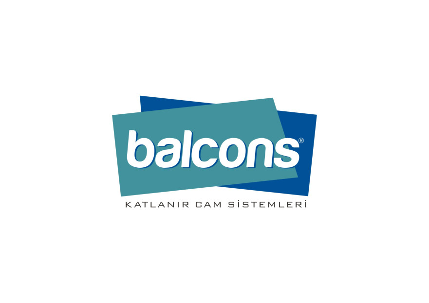 Türkiyenin cam balkon logosu yarışmasına tasarımcı RΛPİDO tarafından sunulan  tasarım 