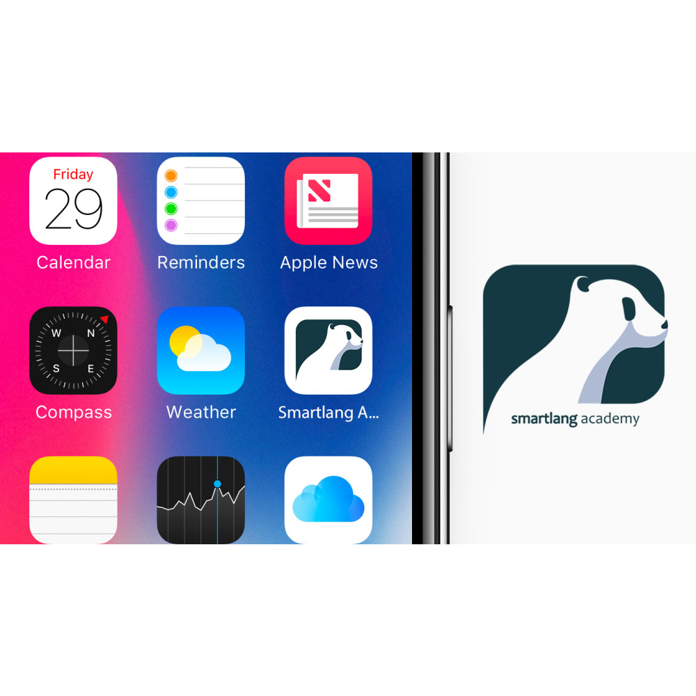 Yabancı Dil Uygulaması için Logo