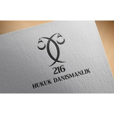 216 Hukuk Danışmanlık Logo tasarımı yarışmasına tasarımcı Musa YALÇIN tarafından sunulan  tasarım 
