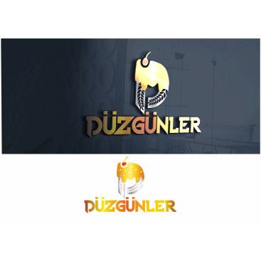 Yeni açılacak unlu mamüller-pastane-cafe yarışmasına tasarımcı aysedesign tarafından sunulan  tasarım 