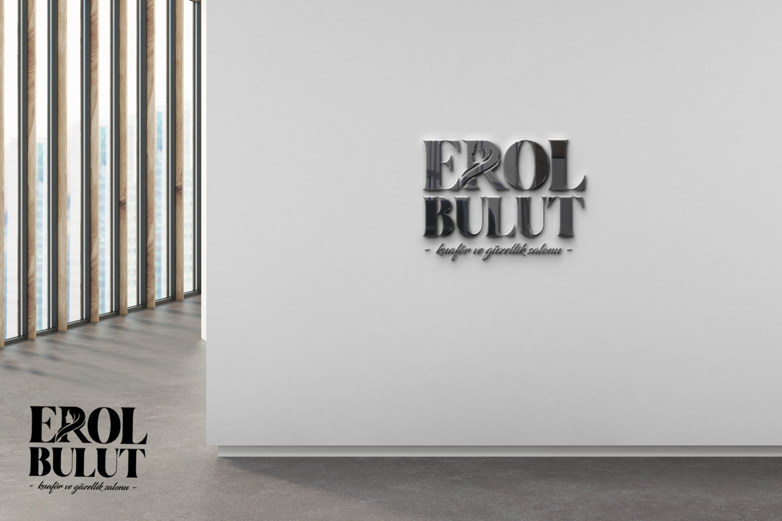 Tasarlayan grafik esma -KUAFÖR VE GÜZELLİK SALONUMUZ İÇİN LOGO