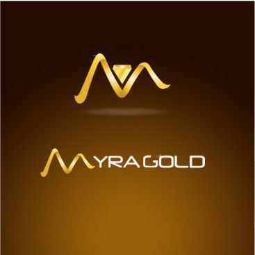 Myra Gold Kurumsal Kimlik Logosu yarışmasına tasarımcı nuriQocca tarafından sunulan  tasarım 