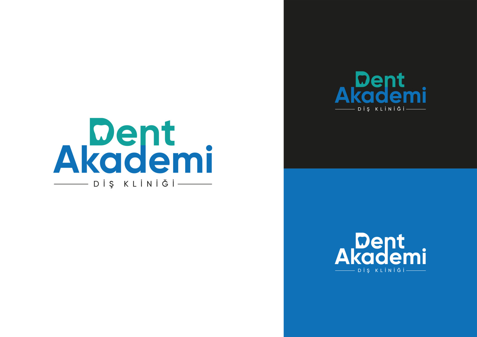 Tasarlayan tarzını yansıt-Mersin Dentakademi Diş Kliniği Logosu