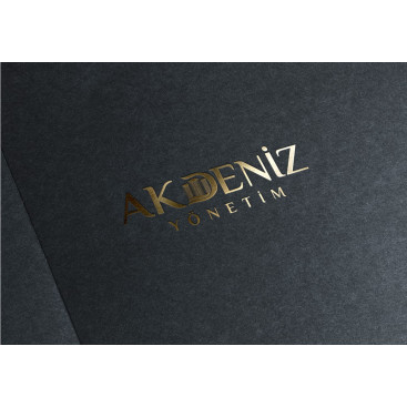 AKDENİZ YÖNETİM LOGO TASARIMI yarışmasına tasarımcı beytullah tarafından sunulan  tasarım 