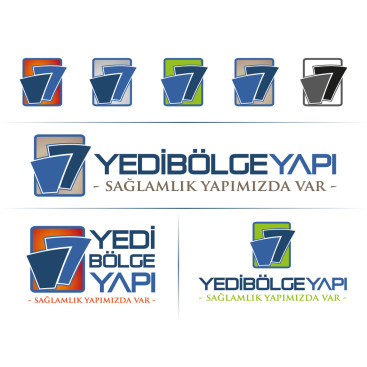 İnşaat firmamız için logo tasarımı yarışmasına tasarımcı volkanKocaman tarafından sunulan  tasarım 