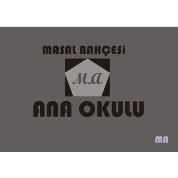 ÖZEL MASAL BAHÇESİ ANAOKULU yarışmasına tasarımcı mr. graphicer tarafından sunulan  tasarım 