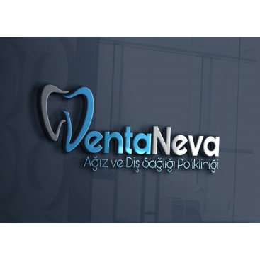 Diş kliniği için logo tasarımı yarışmasına tasarımcı MortingenSchtrauze tarafından sunulan  tasarım 