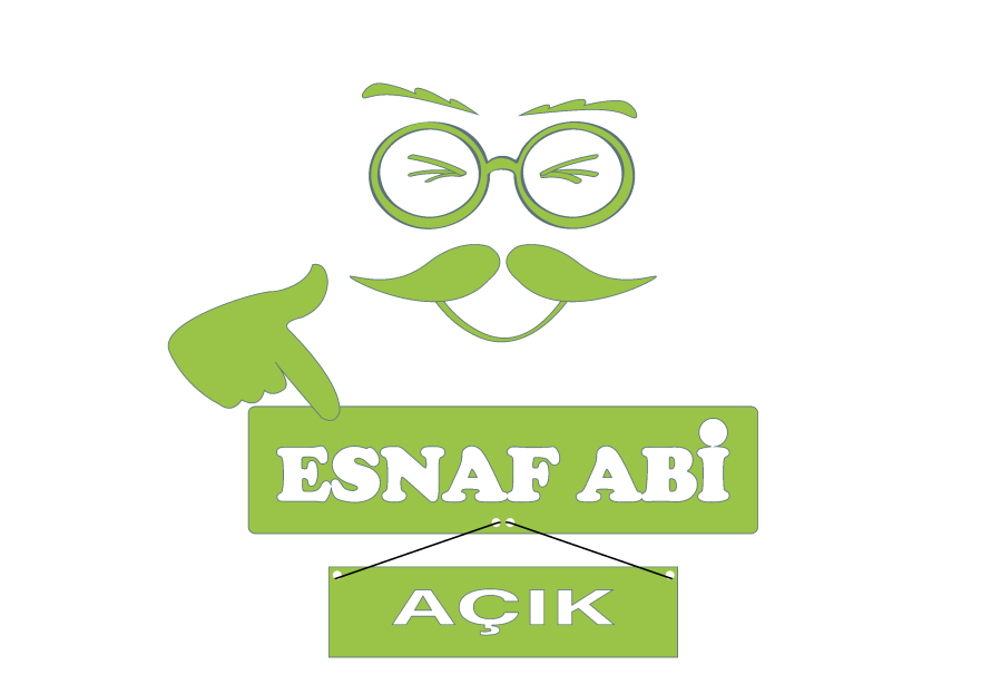 Tek bakışta ezberlenen,esnafları anlatan yarışmasına tasarımcı designx tarafından sunulan  tasarım 