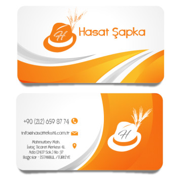 Ht Hasat Şapka Logo çalışması yarışmasına tasarımcı busrakaplannn tarafından sunulan  tasarım