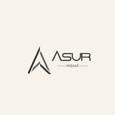 ASUR İNŞAAT İÇİN LOGO TASARIM yarışmasına tasarımcı barpek tarafından sunulan  tasarım 