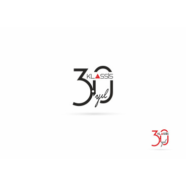 Klassis 30. Yıl Özel Logosu yarışmasına tasarımcı ASL REKLAM tarafından sunulan  tasarım 