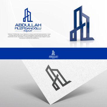 İNŞAAT FİRMAMIZ İÇİN SIFIRDAN BİR YÜZ LOGO VE KARTVİZİT yarışmasına tasarımcı Thomas Bewick tarafından sunulan  tasarım 