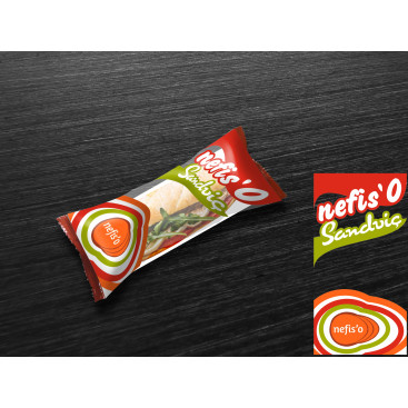 Nefis'o Paketlenmiş Sandviç yarışmasına tasarımcı grfkismail tarafından sunulan  tasarım 