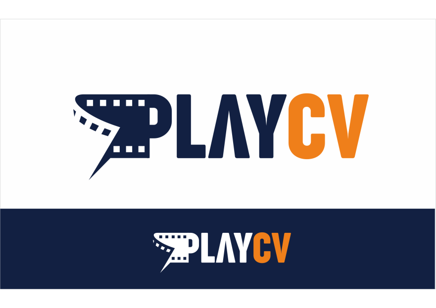 Videolu CV platformu için logo tasarımı yarışmasına tasarımcı ErcanH tarafından sunulan  tasarım 
