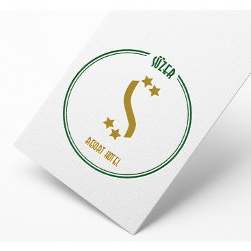 4 YILDIZLI HOTEL İÇİN LOGO ÇALIŞMASI yarışmasına tasarımcı Visual artist tarafından sunulan  tasarım 