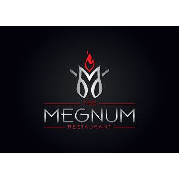 The Megnum Restoranı İçin Logo Tasarım. yarışmasına tasarımcı İNNOVASYON tarafından sunulan  tasarım 