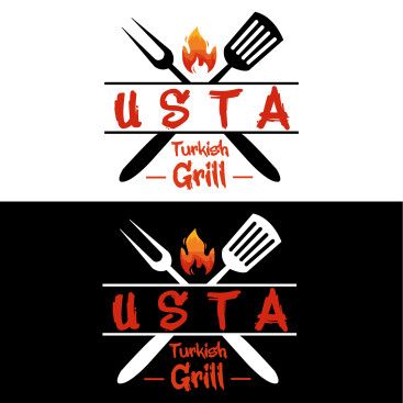 İngiltere'de Türk Restoranı -Tabela Logo yarışmasına tasarımcı zumruduanka tarafından sunulan  tasarım 